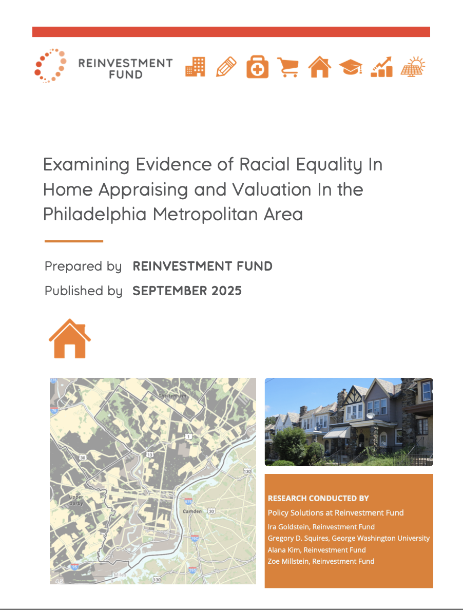 Examining Evidence of Racial Equality In Home Appraising and Valuation In the Philadelphia Metropolitan Area